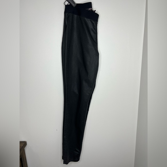 Victoria’s Secret matte metallic shiny pant/leggings. Size 4. Minimal stretch. - Picture 3 of 7